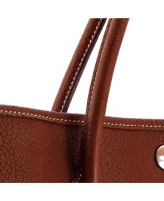 30 Garden Party Tote Leather