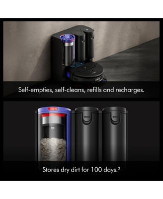 Spot+Scrub Ai Wet and Dry Robot Vacuum | Matched Black/Blue