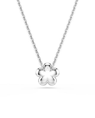Ariana Grande x Swarovski Crystal & Imitation Pearl Flower Pendant Necklace, 14.87-17.75"