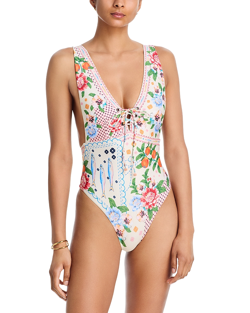 Agua Bendita Priscila One Piece Swimsuit