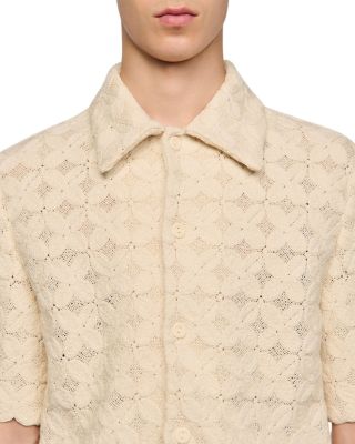 Cotton Broderie Anglaise Shirt