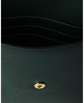 Saffiano Leather Envelope Clutch