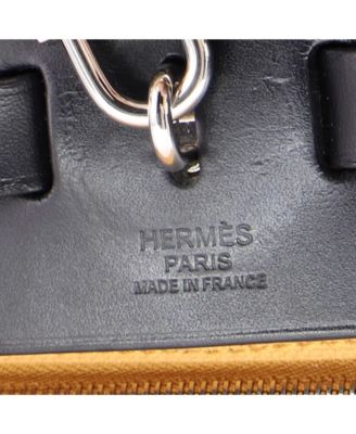 31 Herbag Zip Leather and Toile