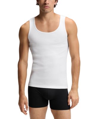 Ribbed Classic Fit Tank Tops, Pack of 3