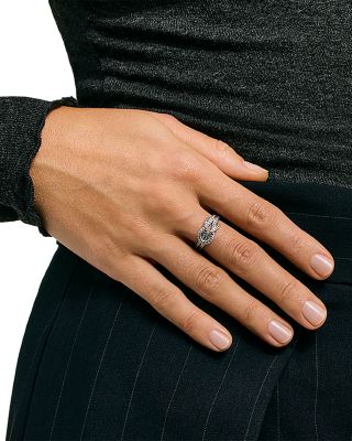 Sterling Silver Love Knot Woven Ring