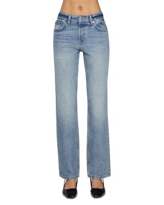 Ariel Mid Rise Wedgie Jeans in Luca