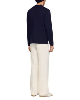 Crochet Flower Cardigan Sweater