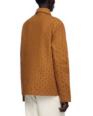 Square Cross Denim Jacket