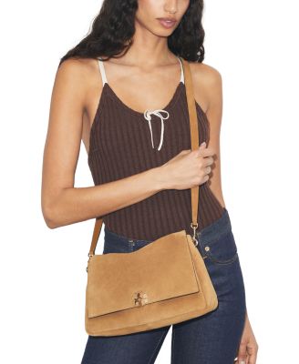 Charlie Suede Shoulder Bag