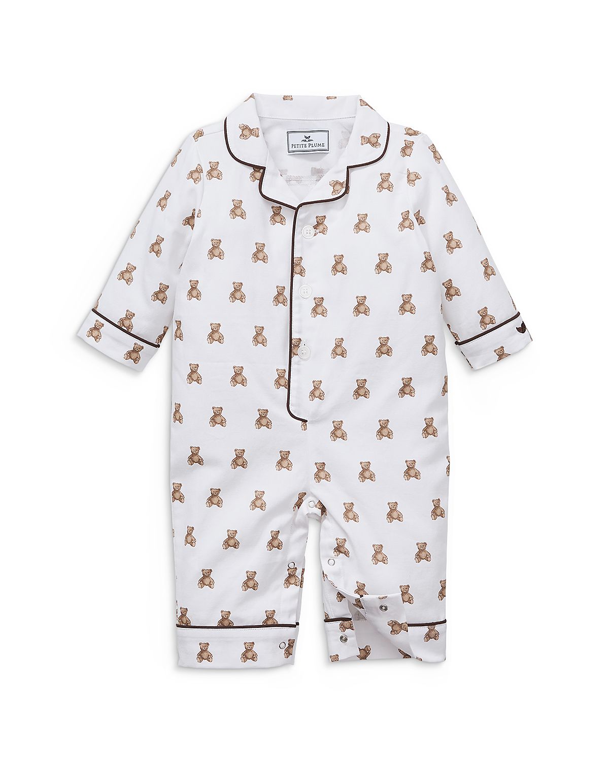 Petite Plume Unisex Classic Teddy Tales Romper - Baby