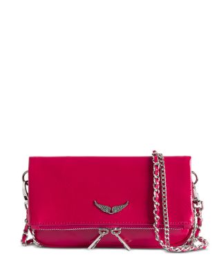 Rock Nano Vintage Patent Leather Clutch