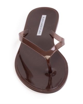 Women's Crystal Jelly Flip Flops