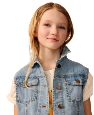 Unisex Denim Vest - Little Kid, Big Kid