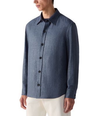 Cashmere Linen & Silk Overshirt