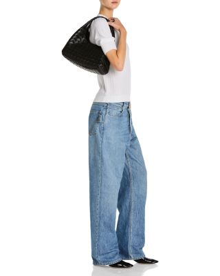 Campana Small Intrecciato Leather Shoulder Bag