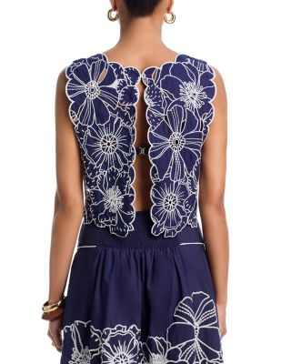 Split Back Cropped Top