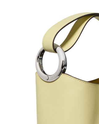 Halo Mini Leather Bucket Bag