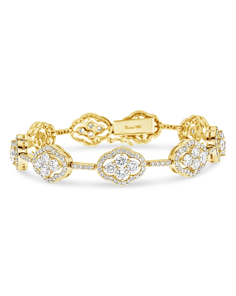 Piranesi 18K Yellow Gold Diamond Maison Bracelet