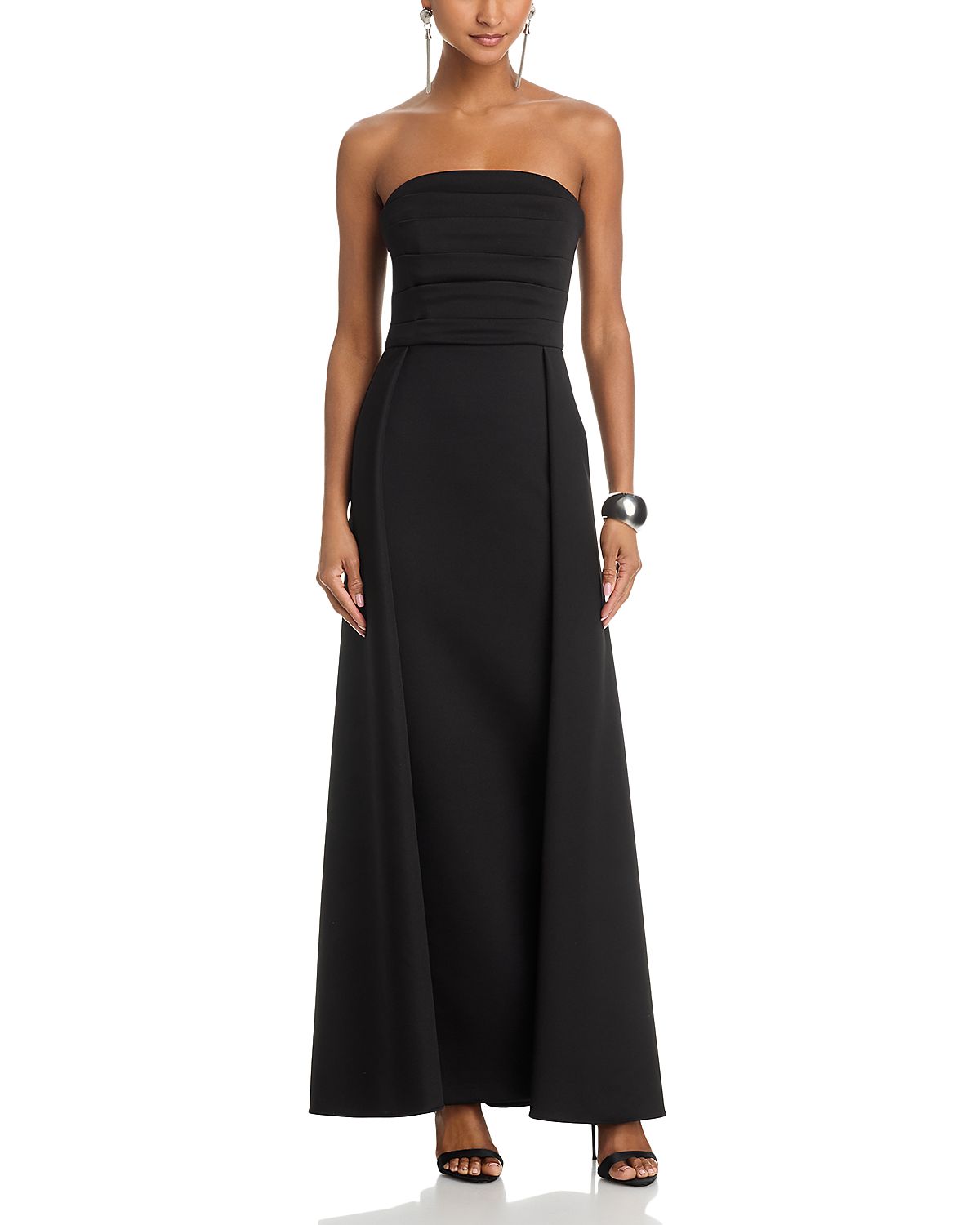 Aqua Tech Scuba Strapless Maxi Dress - Exclusive