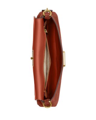 Jet Suede Shoulder Bag