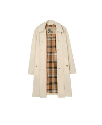Mid-length Tropical Gabardine Camden Car Coat