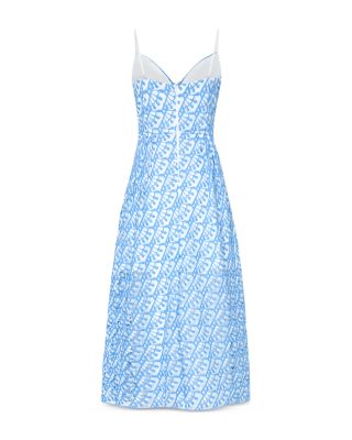 Hazel Embroidered Midi Dress