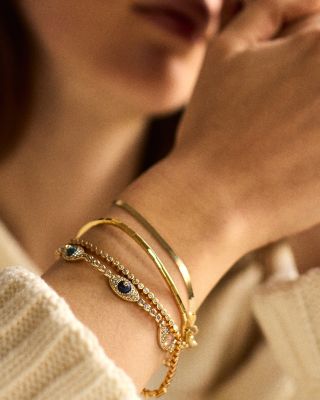 Iris Evil Eye Tennis Bracelet