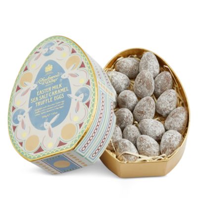 Milk Sea Salt Caramel Egg Shaped Truffles Box