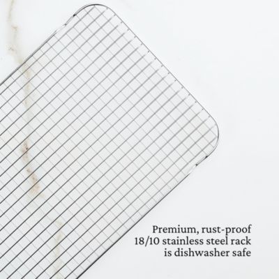 OvenBond Stainless Steel Medium Sheet Rack
