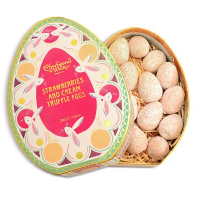 Strawberries & Cream Egg Shaped Truffles