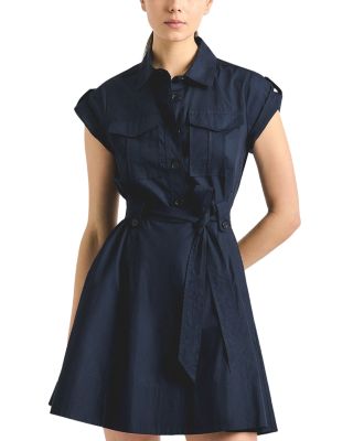 Azora Poplin Shirt Dress