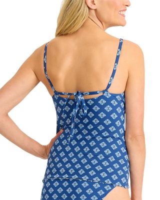Noble Pineapple Reversible Tankini Top