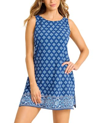 Noble Pineapple High Neck Romper Swim Cover-Up