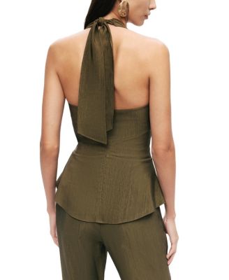 Straight-Leg Tailored Pants