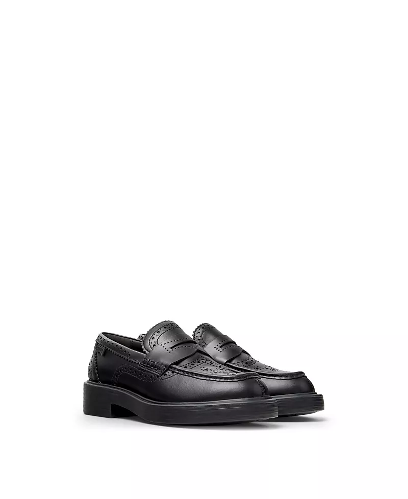 Camper Women's Dean Twins Leather Moccasin