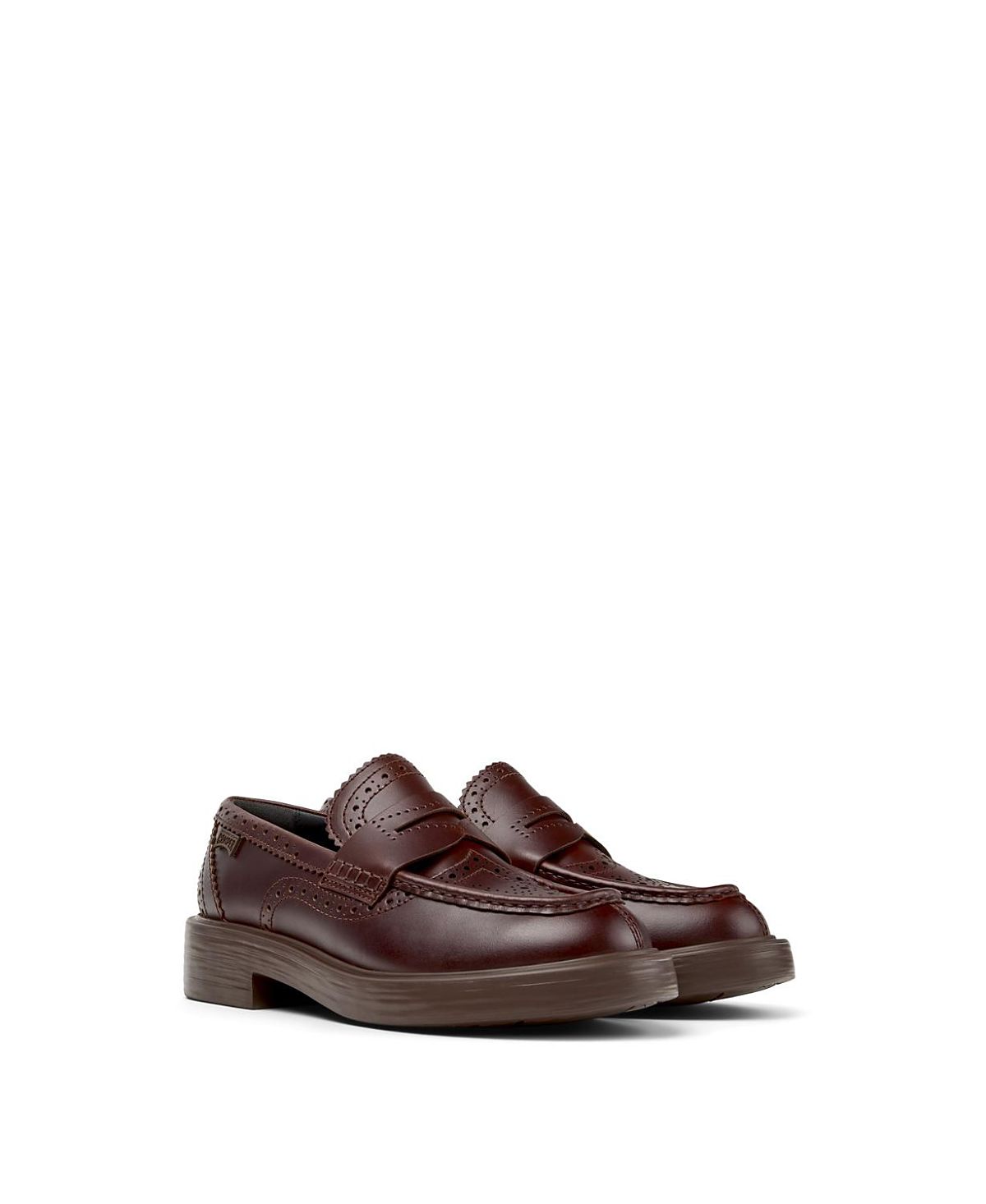 Camper Women's Dean Twins Leather Moccasin