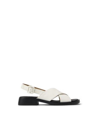  Women's Dana Leather X-Strap Sandal