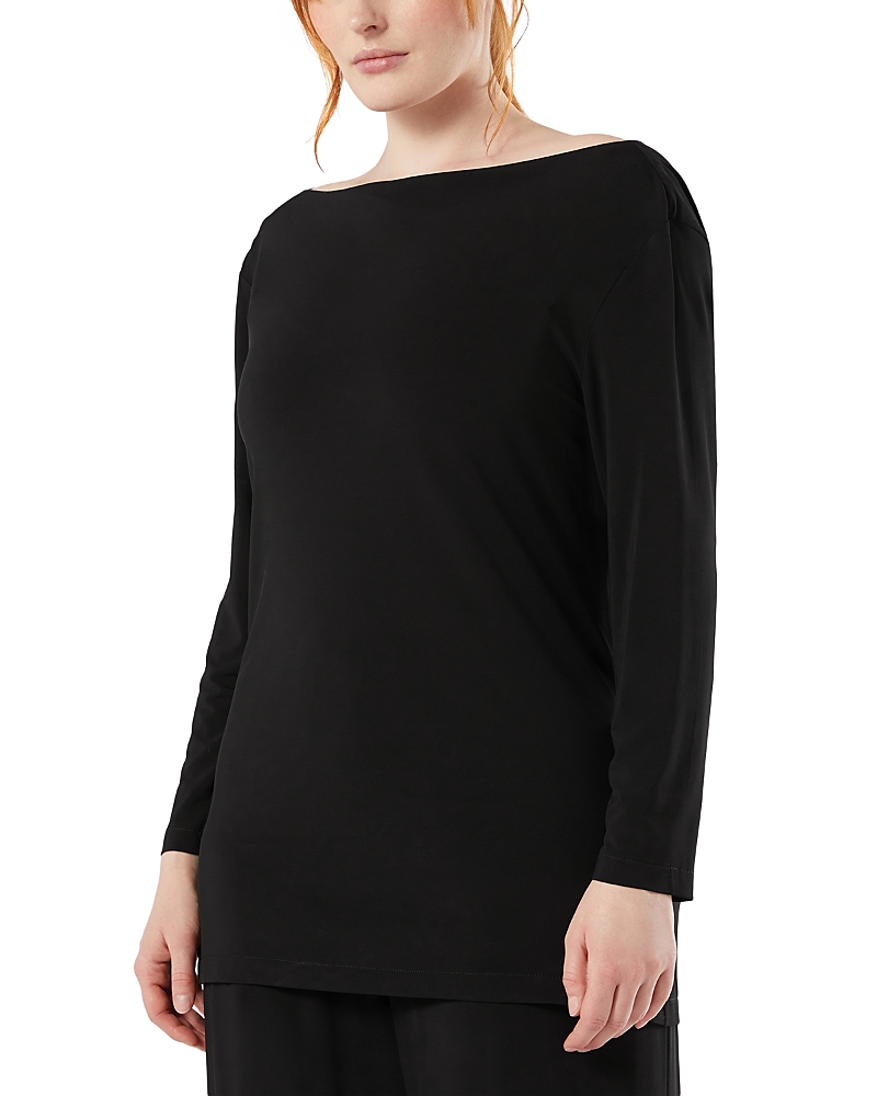 Marina Rinaldi Mrnpavidi Crepe Jersey Tee