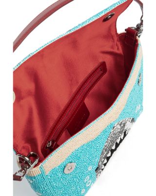 Timmy Beaded Convertible Clutch Shoulder Bag