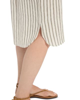 Sleeveless Ruffle Front Woven Maxi Dress