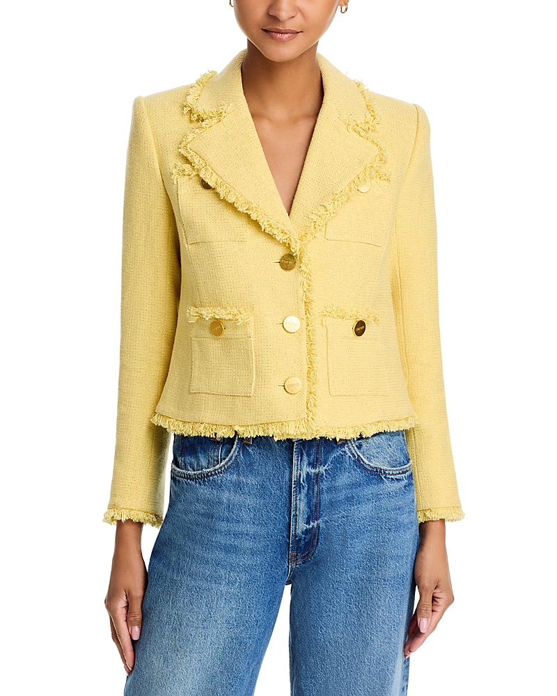 L'Agence Sylvia Collared Jacket