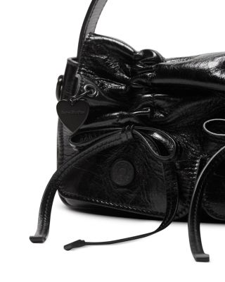 Multipocket Micro Lux Leather Crossbody