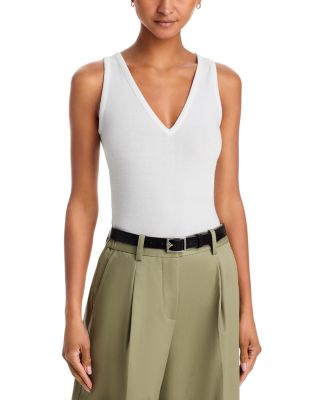 The Knit V Neck Tank