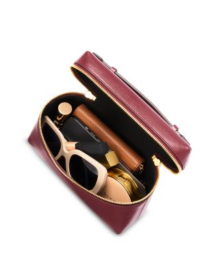 Vanity Leather Crossbody Bag