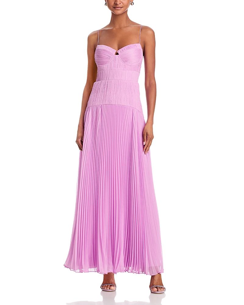 Amur Saylor Pleated Gown