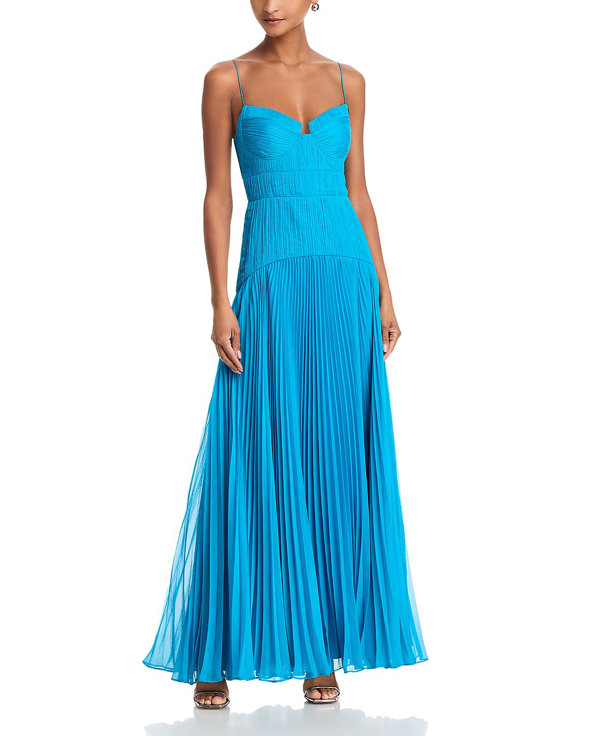 Amur Saylor Pleated Gown
