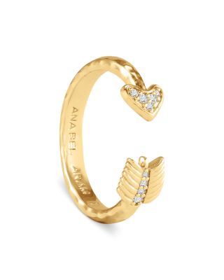 Heart Arrow Ring