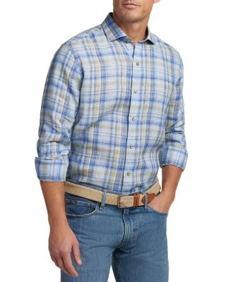 Linen Check Shirt