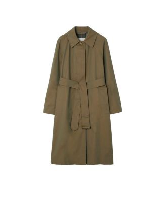 Long Gabardine Car Coat