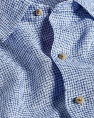 Linen Check Shirt